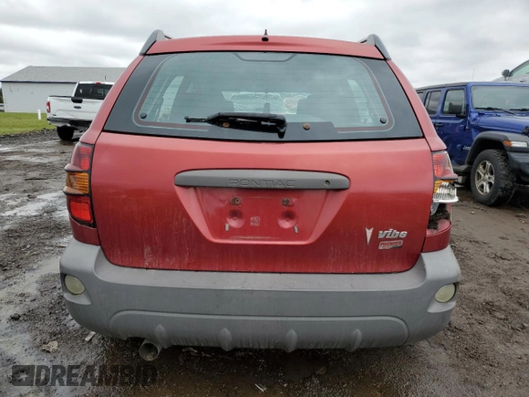2006 Pontiac Vibe with VIN 5Y2SL65826Z451081, listed as a Copart auction lot 48453204 with 259,841 mi miles and Salvage Title. Bid and sale history available at carsss.com. Image 6.