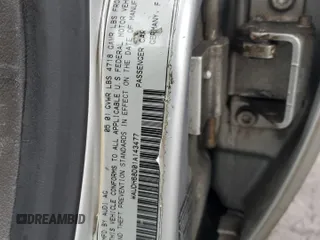 2001 Audi A4 с VIN WAUDH68D01A143477, выставлен на аукционе Copart как лот 72391954 с пробегом 265 263 миль миль и Списание • Salvage title. История ставок и продаж доступна на DreamBid. Изображение 12.