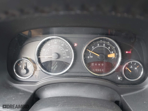 2016 Jeep Compass High Altitude Edition with VIN 1C4NJCEAXGD744570, listed as a IAAI auction lot 41511452 with 118,663 mi miles. Bid and sale history available at carsss.com. Image 7.
