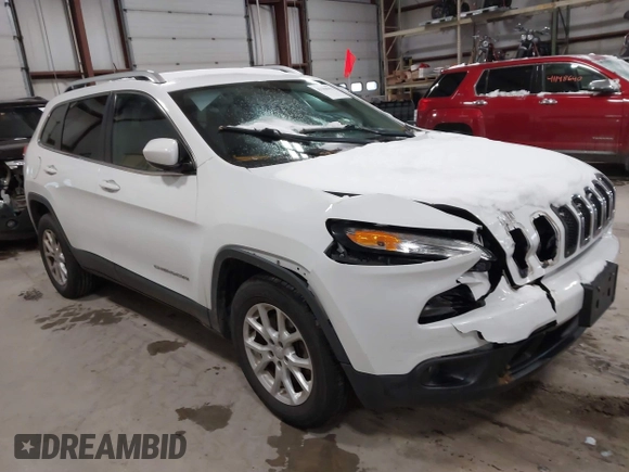 2015 Jeep Cherokee Latitude z VIN 1C4PJMCB4FW635406, wystawiony jako IAAI lot #41168412 z przebiegiem 131 089 mil mil oraz . Historia ofert i sprzedaży dostępna na DreamBid. Obrazek 1.