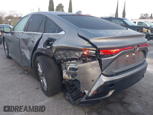 2023 Toyota Mirai XLE with VIN JTDAAAAA5PA007657, listed as a IAAI auction lot 41814468 with 12,809 mi miles. Bid and sale history available at carsss.com. Image 3.