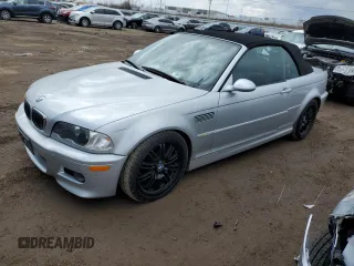 2002 BMW 3 Series M3 with VIN WBSBR93492EX24950, listed as a Copart auction lot 52174795 with 141,542 mi miles and Clean Title. Bid and sale history available at carsss.com. Image 1.
