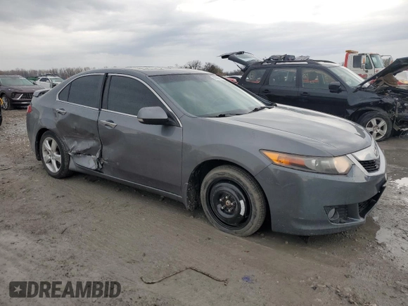 2010 Acura TSX with VIN JH4CU2F68AC006801, listed as a Copart auction lot 50909625 with 180,805 mi miles and Salvage Title. Bid and sale history available at carsss.com. Image 4.