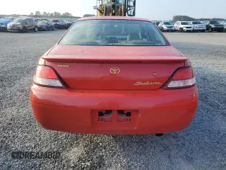 2001 Toyota Solara SE with VIN 2T1CF28PX1C529987, listed as a Copart auction lot 43349905 with 109,523 mi miles and Salvage Title. Bid and sale history available at carsss.com. Image 6.