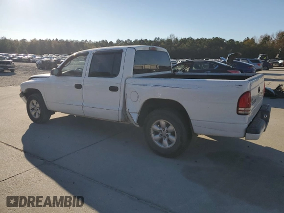 2004 Dodge Dakota Sport with VIN 1D7HL38K34S561259, listed as a Copart auction lot 83047884 with 118,565 mi miles and Salvage Title. Bid and sale history available at carsss.com. Image 2.
