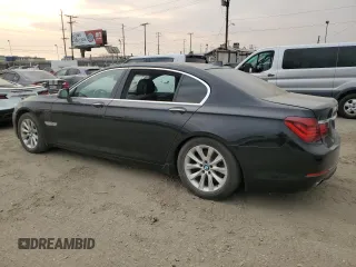 2015 BMW 7 Series 740Li with VIN WBAYE4C50FD947217, listed as a Copart auction lot 87899785 with Not provided miles and Salvage title. Bid and sale history available at DreamBid. Image 2.