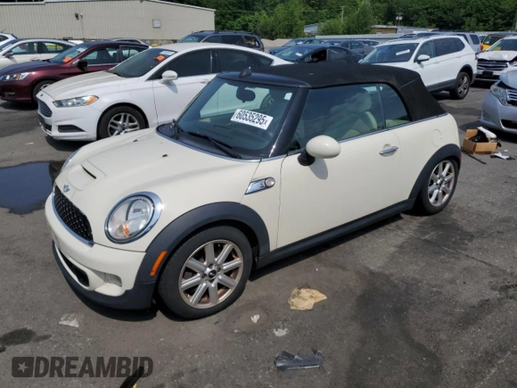 2012 MINI Convertible S с VIN WMWZP3C57CT249682, выставлен на аукционе Copart как лот 60535295 с пробегом 135 298 миль миль и Чистый • Clean title. История ставок и продаж доступна на DreamBid. Изображение 1.
