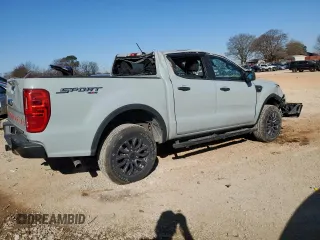 2022 Ford Ranger XL with VIN 1FTER4FH8NLD26456, listed as a Copart auction lot 48603115 with 104,805 mi miles and Salvage Title. Bid and sale history available at DreamBid. Image 3.