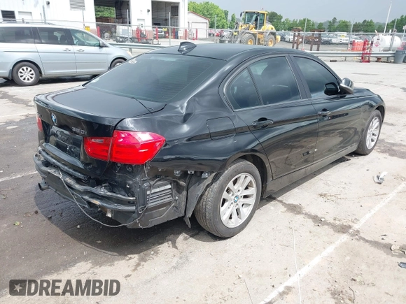 2014 BMW 3 Series 320i with VIN WBA3B1G52ENS80039, listed as a IAAI auction lot 42253717 with 104,388 mi miles and . Bid and sale history available at DreamBid. Image 4.