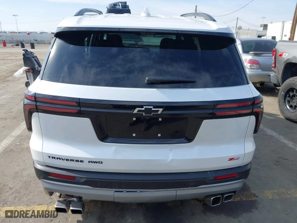 2024 Chevrolet Traverse AWD Z71 with VIN 1GNEVJKS6RJ189232, listed as a IAAI auction lot 41472682 with 2,870 mi miles. Bid and sale history available at carsss.com. Image 16.