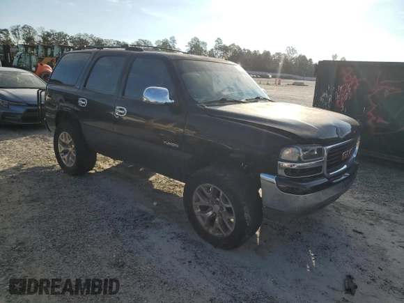 2002 GMC Yukon SLT with VIN 1GKEK13Z32R223491, listed as a Copart auction lot 69655684 with 210,705 mi miles and Salvage Title. Bid and sale history available at carsss.com. Image 4.