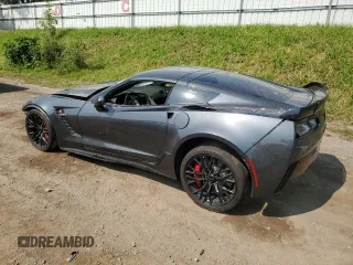 2018 Chevrolet Corvette Z06 3LZ с VIN 1G1YU2D69J5600823, выставлен на аукционе Copart как лот 59687595 с пробегом 7 470 миль миль и Чистый • Clean title. История ставок и продаж доступна на DreamBid. Изображение 2.