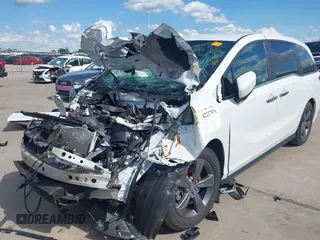 2022 Honda Odyssey EX with VIN 5FNRL6H56NB053487, listed as a IAAI auction lot 42237976 with Not provided miles and . Bid and sale history available at DreamBid. Image 6.