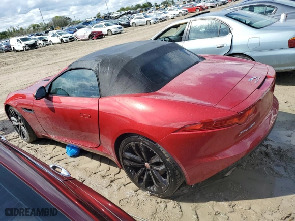 2016 Jaguar F-TYPE S with VIN SAJWA6FU4G8K24664, listed as a Copart auction lot 73968694 with 0 mi miles and Non Repairable. Bid and sale history available at carsss.com. Image 2.