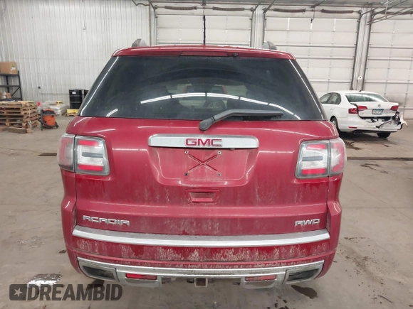 2014 GMC Acadia Denali with VIN 1GKKVTKD0EJ120088, listed as a IAAI auction lot 41683678 with 202,214 mi miles and . Bid and sale history available at carsss.com. Image 17.