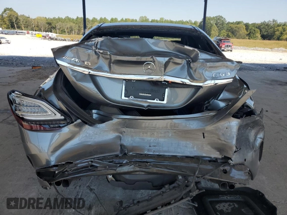 2020 Mercedes-Benz C 63 AMG with VIN 55SWF8GB7LU330754, listed as a Copart auction lot 75277924 with 64,076 mi miles and Salvage title. Bid and sale history available at DreamBid. Image 6.