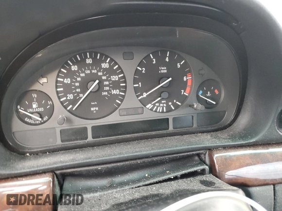 1999 BMW 7 Series 740il with VIN WBAGH8334XDP05816, listed as a Copart auction lot 73872874 with 0 mi miles and Non Repairable. Bid and sale history available at carsss.com. Image 9.