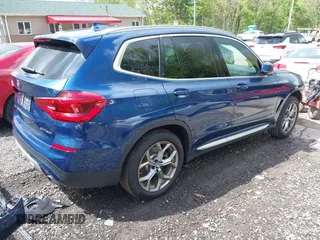 2020 BMW X3 xDrive30i z VIN 5UXTY5C0XL9D50400, wystawiony jako IAAI lot #42197545 z przebiegiem 46 467 mil mil oraz . Historia ofert i sprzedaży dostępna na DreamBid. Obrazek 4.