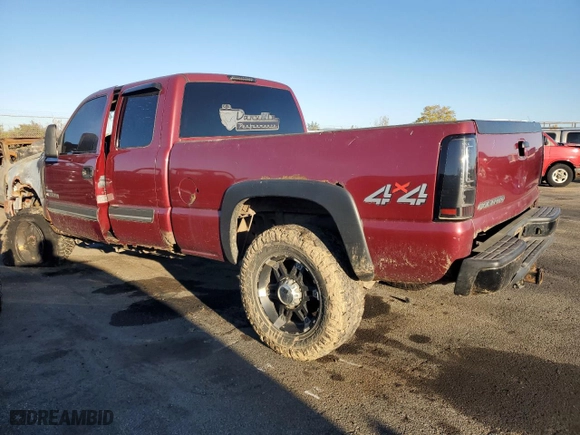2007 Chevrolet Silverado 2500HD Classic LT1 with VIN 1GCHK29D17E125276, listed as a Copart auction lot 77480294 with 0 mi miles and Salvage Title. Bid and sale history available at carsss.com. Image 2.