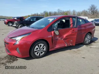 2016 Toyota Prius Four with VIN JTDKARFU3G3503423, listed as a Copart auction lot 53068985 with 115,288 mi miles and Salvage Title. Bid and sale history available at carsss.com. Image 1.