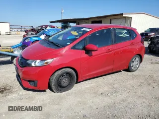 2016 Honda Fit LX with VIN JHMGK5H53GX010415, listed as a Copart auction lot 43381745 with 76,057 mi miles and Salvage Title. Bid and sale history available at carsss.com. Image 1.