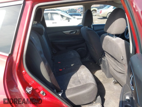 2016 Nissan Rogue SV with VIN KNMAT2MV7GP606961, listed as a IAAI auction lot 41964530 with 147,671 mi miles. Bid and sale history available at carsss.com. Image 8.