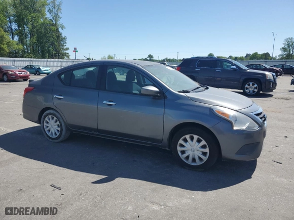 2017 Nissan Versa Sedan SV with VIN 3N1CN7AP0HL843460, listed as a Copart auction lot 53185855 with 99,458 mi miles and Clean Title. Bid and sale history available at carsss.com. Image 4.