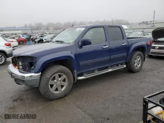 2011 Chevrolet Colorado LT w/2LT with VIN 1GCHTDFE6B8119406, listed as a Copart auction lot 83794964 with 209,653 mi miles and Salvage Title. Bid and sale history available at carsss.com. Image 1.