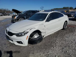 2019 BMW 4 Series 430i with VIN WBA4W3C51KAF91915, listed as a Copart auction lot 86016654 with Not Provided miles and Salvage Title. Bid and sale history available at carsss.com. Image 1.