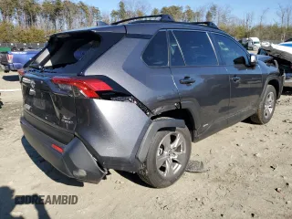 2023 Toyota RAV4 Hybrid XLE with VIN JTMRWRFVXPD186887, listed as a Copart auction lot 46419525 with 16,435 mi miles and Salvage Title. Bid and sale history available at carsss.com. Image 3.