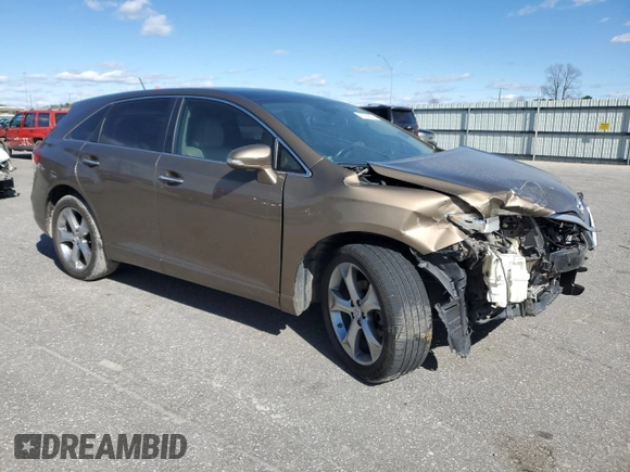 2013 Toyota Venza LE with VIN 4T3ZK3BB9DU054268, listed as a Copart auction lot 47780035 with 191,600 mi miles and Salvage Title. Bid and sale history available at DreamBid. Image 4.