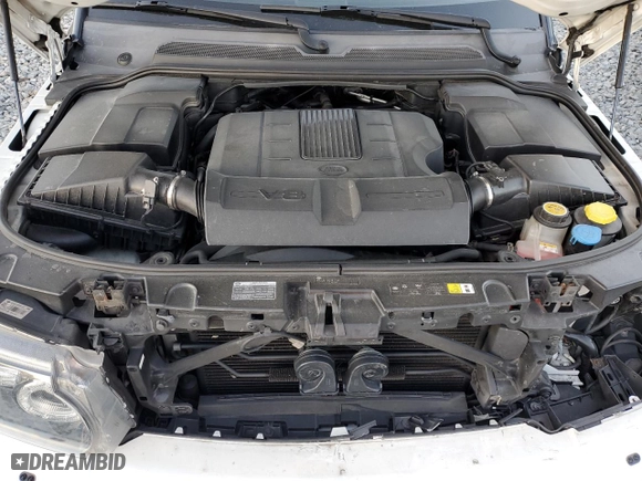 2013 Land Rover Range Rover Sport HSE LUX with VIN SALSK2D41DA764072, listed as a Copart auction lot 86817154 with 193,280 mi miles and Salvage Title. Bid and sale history available at carsss.com. Image 12.