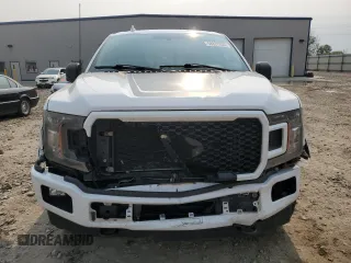2018 Ford F-150 XL with VIN 1FTEW1EP7JFE27710, listed as a Copart auction lot 58837255 with 148,126 mi miles and Clean title. Bid and sale history available at DreamBid. Image 5.