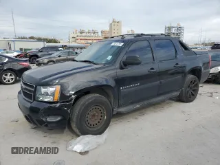 2007 Chevrolet Avalanche LT w/3LT with VIN 3GNEC12J17G107614, listed as a Copart auction lot 41873795 with 177,084 mi miles and Salvage Title. Bid and sale history available at carsss.com. Image 1.