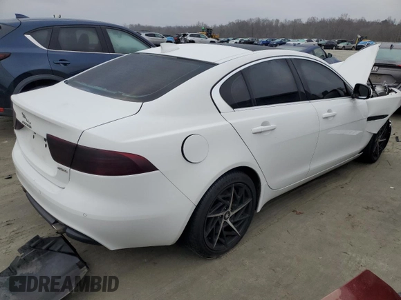 2019 Jaguar XE 25t Premium with VIN SAJAD4FX2KCP54489, listed as a Copart auction lot 85994934 with 79,018 mi miles and Salvage Title. Bid and sale history available at carsss.com. Image 3.