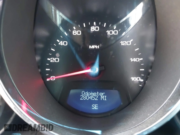 2010 Cadillac CTS Luxury with VIN 1G6DE5EG6A0123909, listed as a IAAI auction lot 41816371 with 280,452 mi miles. Bid and sale history available at carsss.com. Image 6.