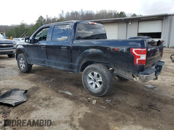 2019 Ford F-150 XL with VIN 1FTEW1E5XKKC41201, listed as a Copart auction lot 43567325 with 126,311 mi miles and Salvage Title. Bid and sale history available at carsss.com. Image 2.