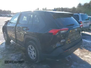 2023 Toyota RAV4 LE with VIN 2T3F1RFV7PC371484, listed as a IAAI auction lot 41497266 with 21,071 mi miles. Bid and sale history available at carsss.com. Image 3.