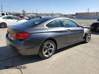 2016 BMW 4 Series 428i xDrive with VIN WBA3N9C53GK250662, listed as a Copart auction lot 46990505 with 67,720 mi miles and Salvage Title. Bid and sale history available at carsss.com. Image 3.