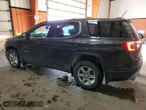 2018 GMC Acadia SLE with VIN 1GKKNRLS1JZ191389, listed as a Copart auction lot 82144524 with 59,235 mi miles and Clean title. Bid and sale history available at DreamBid. Image 2.