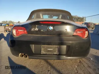 2007 BMW Z4 3.0i with VIN 4USBU33567LW72296, listed as a Copart auction lot 83709394 with 139,740 mi miles and Salvage Title. Bid and sale history available at carsss.com. Image 6.