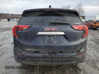 2018 GMC Terrain SLE with VIN 3GKALMEV9JL280193, listed as a Copart auction lot 46671245 with 185,753 mi miles and Salvage Title. Bid and sale history available at carsss.com. Image 6.