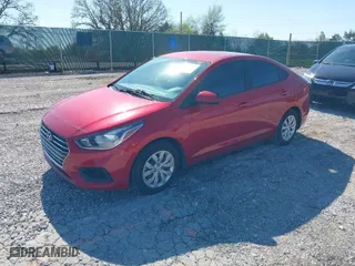 2021 Hyundai Accent SE with VIN 3KPC24A69ME140546, listed as a IAAI auction lot 41874525 with 57,569 mi miles. Bid and sale history available at carsss.com. Image 2.