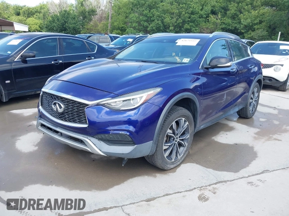 2017 Infiniti QX30 Premium with VIN SJKCH5CR9HA035085, listed as a IAAI auction lot 42675557 with Not provided miles and . Bid and sale history available at DreamBid. Image 17.