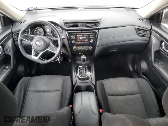 2017 Nissan Rogue S with VIN KNMAT2MT7HP558779, listed as a Copart auction lot 51852015 with 181,529 mi miles and Salvage Title. Bid and sale history available at DreamBid. Image 8.