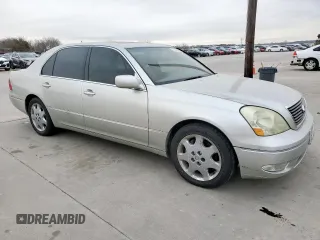 2002 Lexus LS 430 z VIN JTHBN30F120091703, wystawiony jako Copart lot #46336525 z przebiegiem Nie podano mil oraz Szkoda całkowita • Salvage title. Historia ofert i sprzedaży dostępna na DreamBid. Obrazek 4.