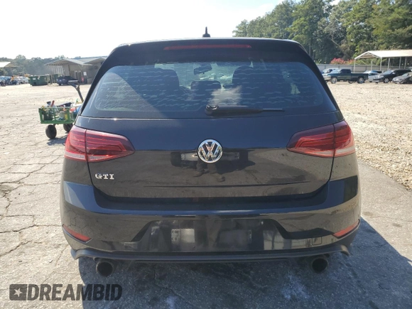 2018 Volkswagen Golf GTI S with VIN 3VW447AU8JM286904, listed as a Copart auction lot 66829713 with 54,614 mi miles. Bid and sale history available at carsss.com. Image 6.