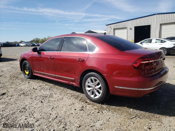 2017 Volkswagen Passat 1.8T S with VIN 1VWAT7A37HC083723, listed as a Copart auction lot 48117085 with 101,338 mi miles and Salvage Title. Bid and sale history available at carsss.com. Image 2.