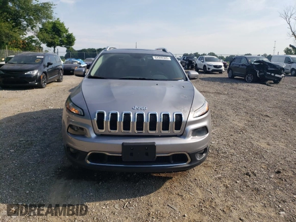2014 Jeep Cherokee Limited with VIN 1C4PJMDS7EW210615, listed as a Copart auction lot 64308365 with 185,162 mi miles and Clean title. Bid and sale history available at DreamBid. Image 5.