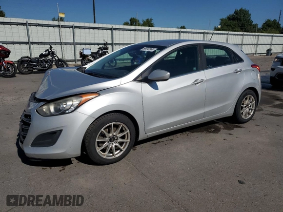 2016 Hyundai Elantra GT with VIN KMHD35LH3GU303425, listed as a Copart auction lot 68812964 with 115,164 mi miles and Salvage Title. Bid and sale history available at carsss.com. Image 1.